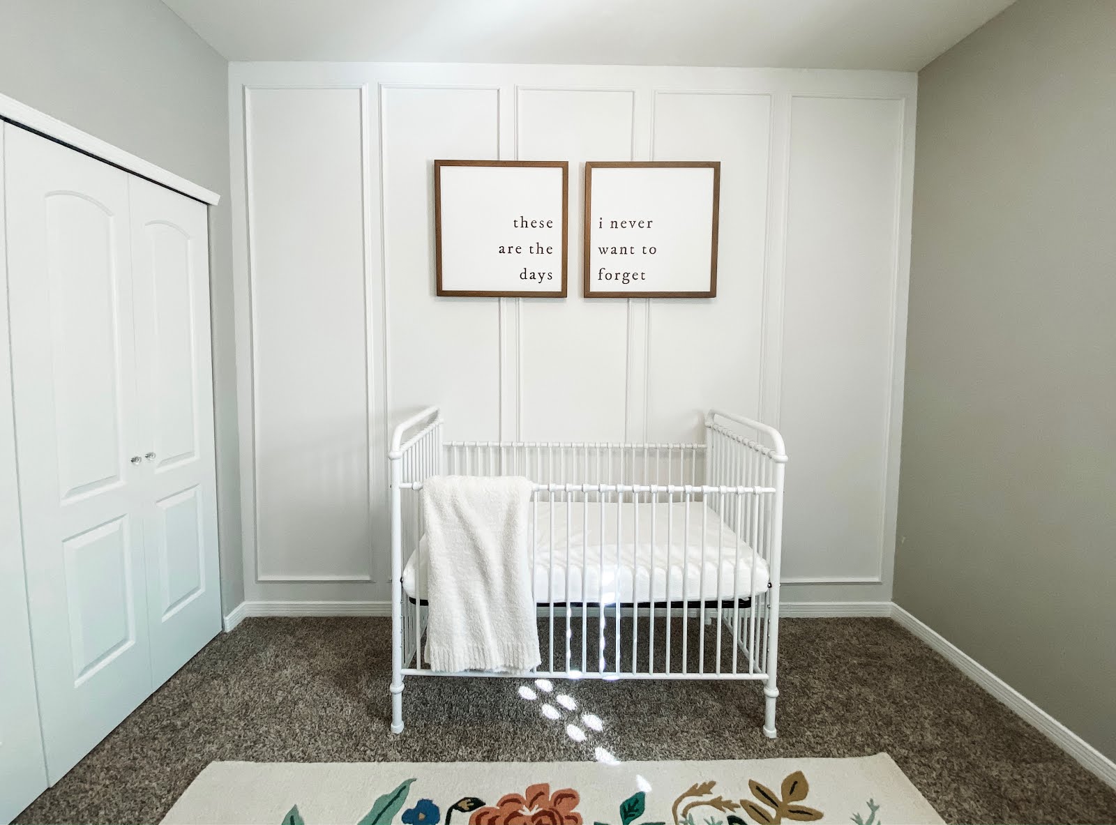 Ashley Lynn Smith Nursery Trim Wall