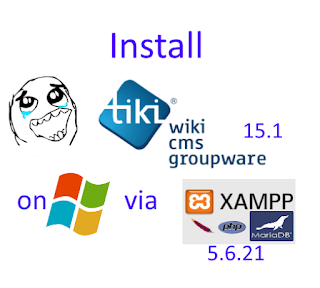 Install Tiki Wiki CMS Groupware 15.1 on Windows tutorial