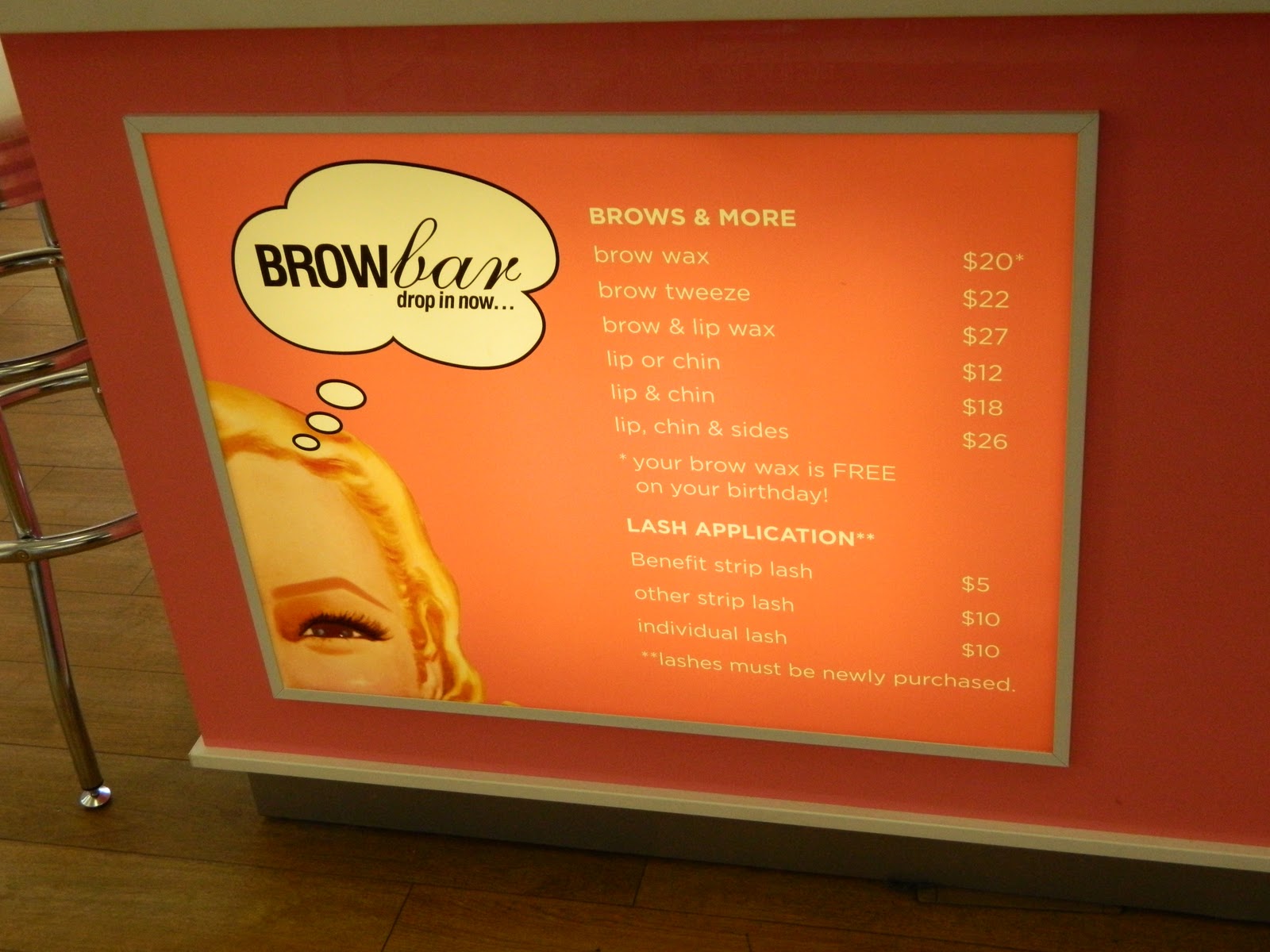 Beauty Guru Las Vegas Benefit Brow Bar at Ulta
