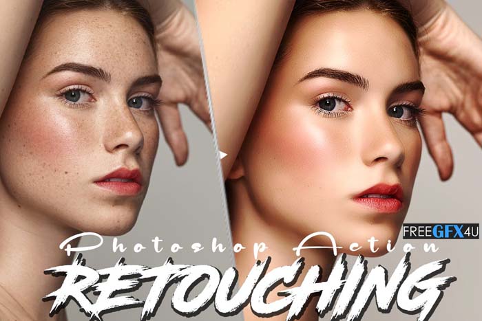 Skin Retouching Photoshop Action