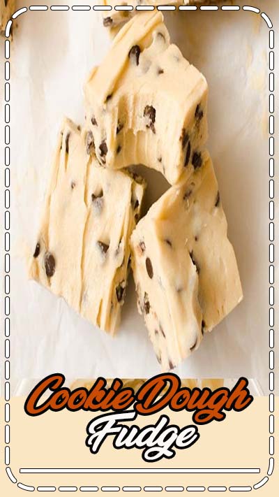Cookie Dough Fudge is a cross between chocolate chip cookie dough and delicious, creamy fudge! This no bake treat comes together quickly and will satisfy everyone's sweet tooth! |Cooking with Karli| #cookiedough #fudge #christmastreat #dessert #nobake #easy