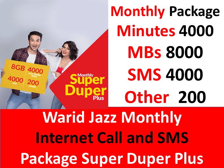 Jazz Monthly Package Super Duper Plus Jazz Packages