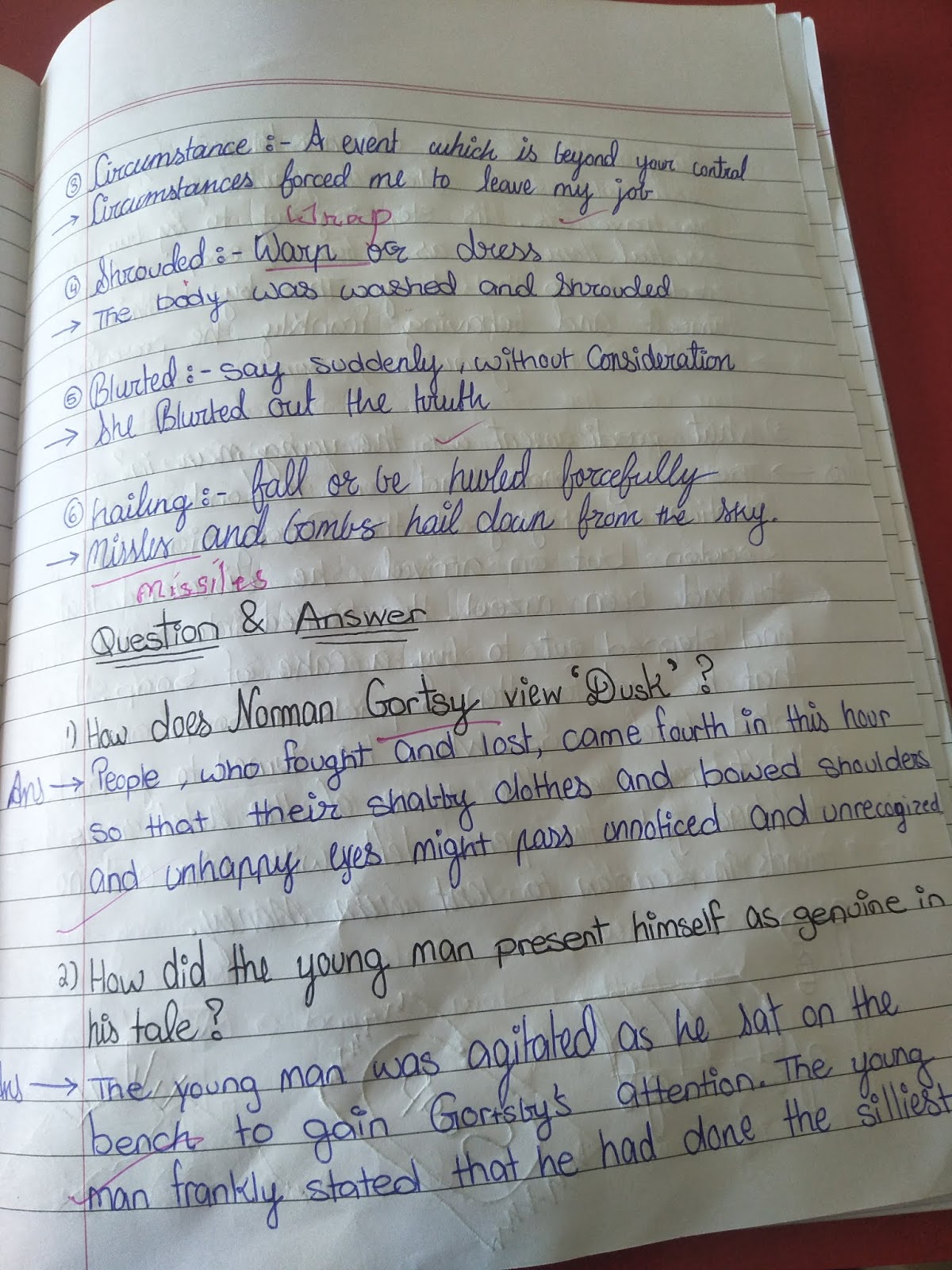 Eng Ch Dusk (Notebook)