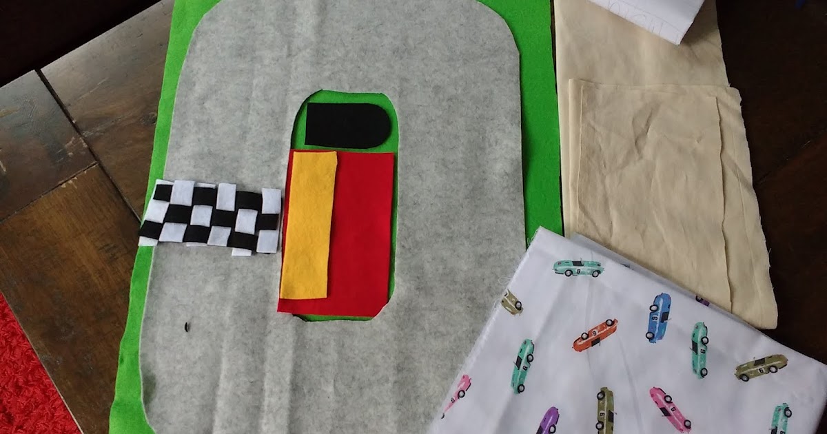 Riches & Roses Handmade for Kids Portable Racing Car Play Mat