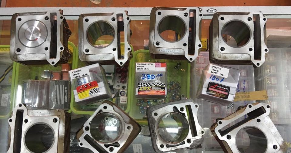 BIG BORE KITS SUZUKI BELANG150 / RAIDER 150 / SATRIA F 67MM 72MM