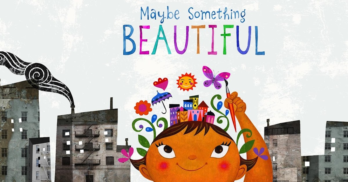 Something is beautiful. Kids book Design.