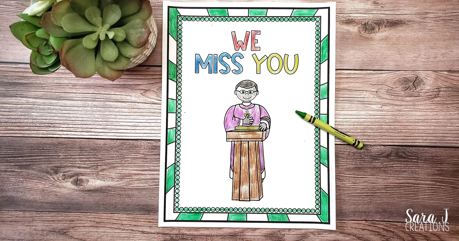 Uplift your Catholic priests with these free printable thank you cards. Perfect for having children show their priest how much they care!