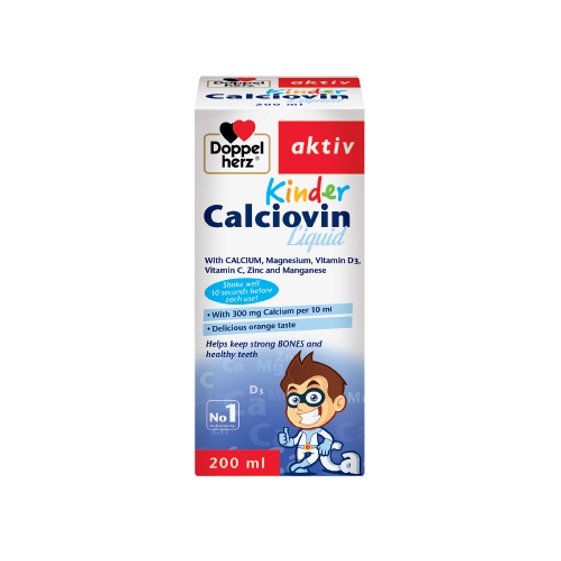 KINDER CALCIOVIN LIQUID 200ML – DOPPELHERZ
