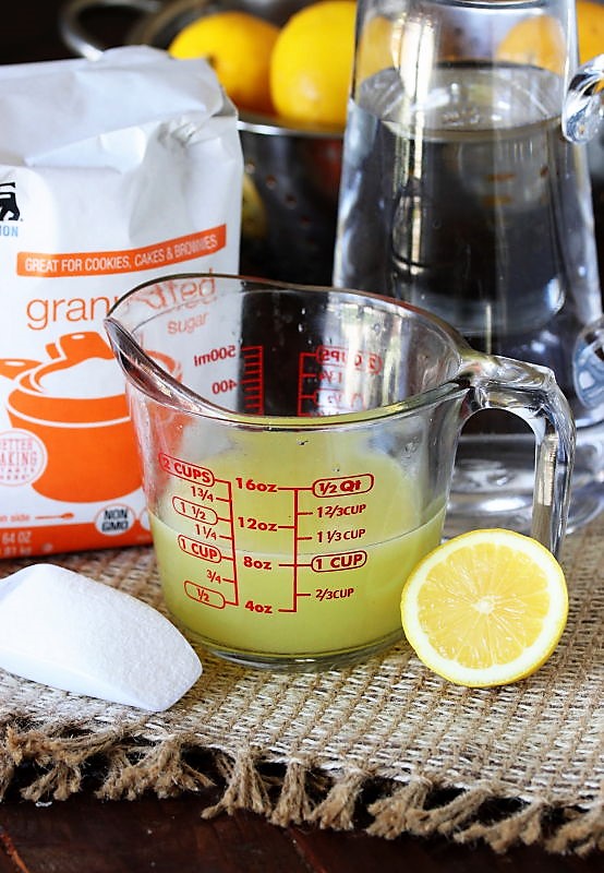How to Make Homemade Lemonade The Kitchen is My Playground