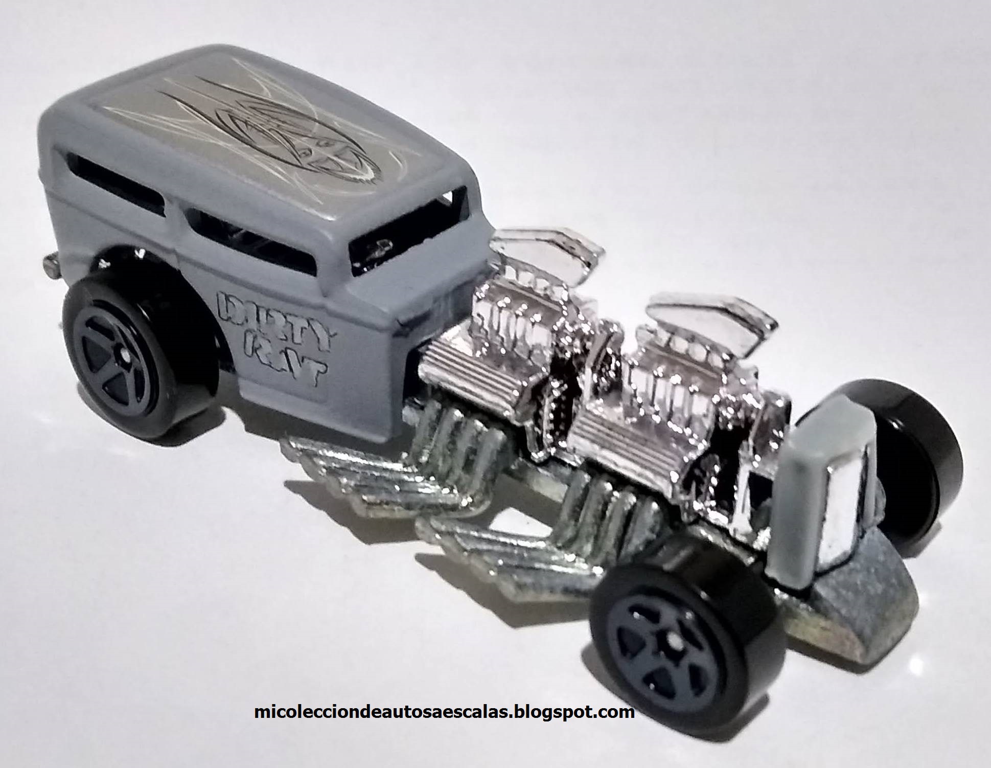 Mi colección de autos a escala. Way 2 Fast Hot Wheels 164 Dirty Rat