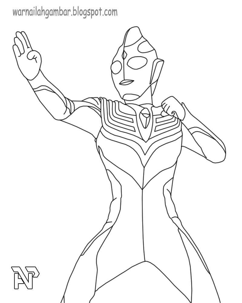 Terpopuler 39+ Mewarnai Gambar Ultraman