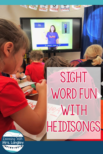 This is a fun way to introduce sight words along with working on handwriting in your kindergarten or preschool classroom. Your students will enjoy this practice whether you are using a Fry list or Dolce words. 