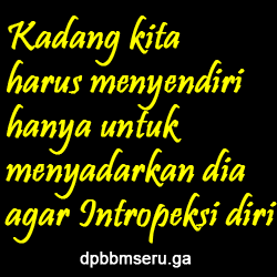 Gambar Kata Bijak dan Romantis: Gambar Dp Bbm Introspeksi Diri