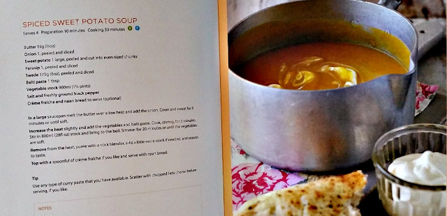 spiced sweet potato soup recipe