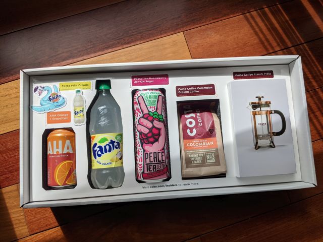 A Look at the Coca-Cola Insiders Club Subscription Box for March 2020 |  Brand Eating