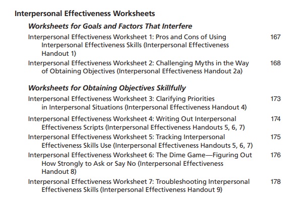Emotional Empowerment : Interpersonal Effectiveness