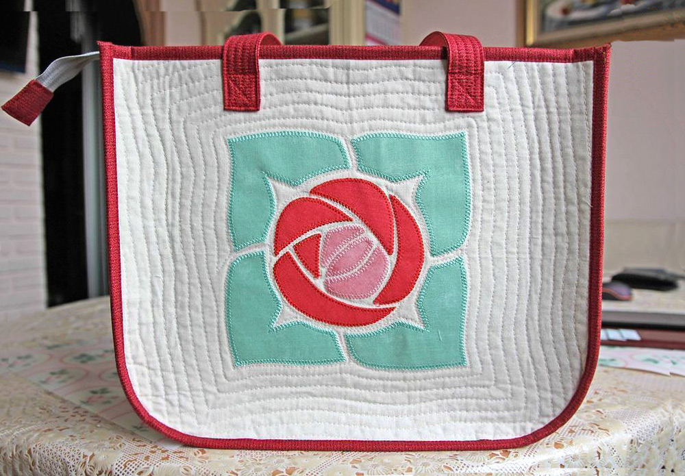 How to sew a Summer Bag with an application
