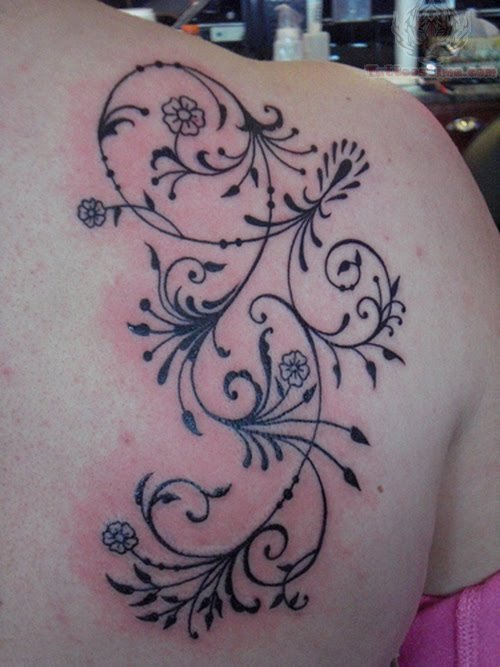 Feminine phoenix tattoos