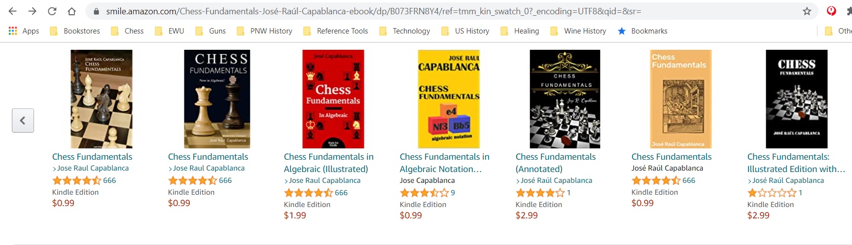 Chess fundamentals by José Raúl Capablanca