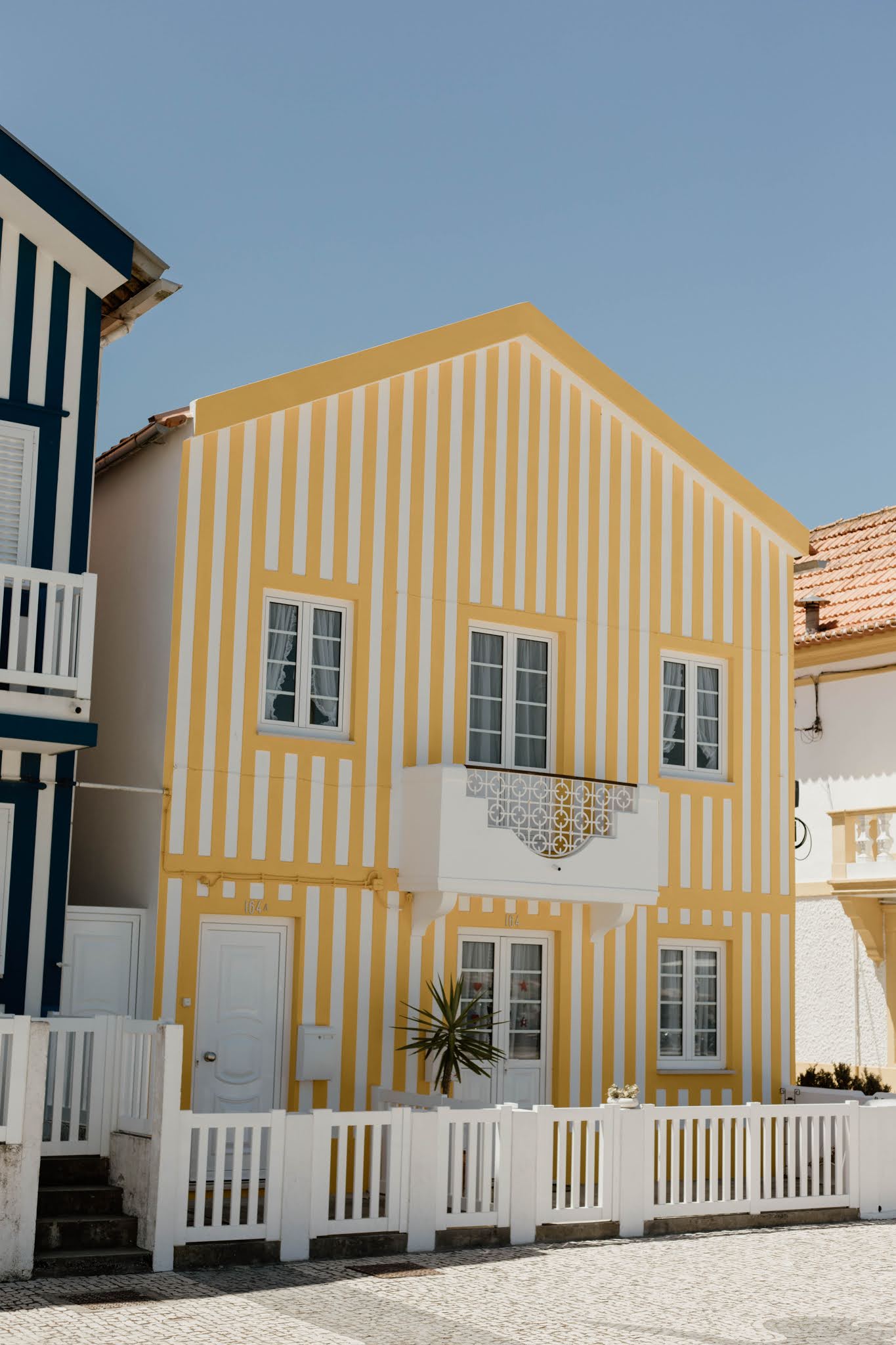 Casas da Costa Nova em Aveiro, Portugal