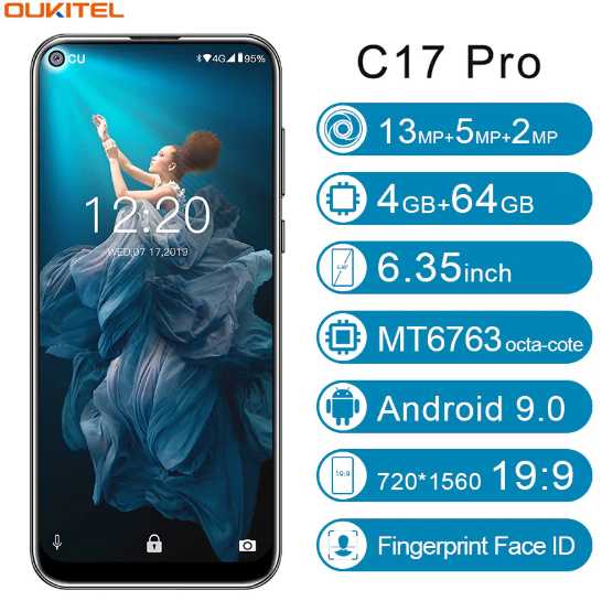 Oukitel C17 Pro triple camera octa core 5G wifi Android-9 Smart phone Oukitel C17 Pro triple camera octa core 5G wifi Android-9 Smart phone