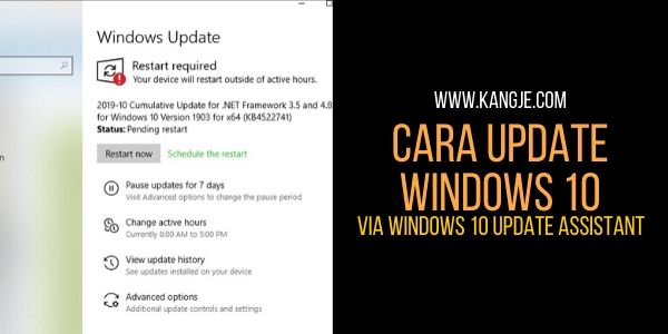 update windows 10 assistant