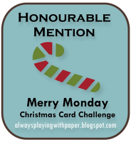 Merry Monday Christmas Card Challenge #39