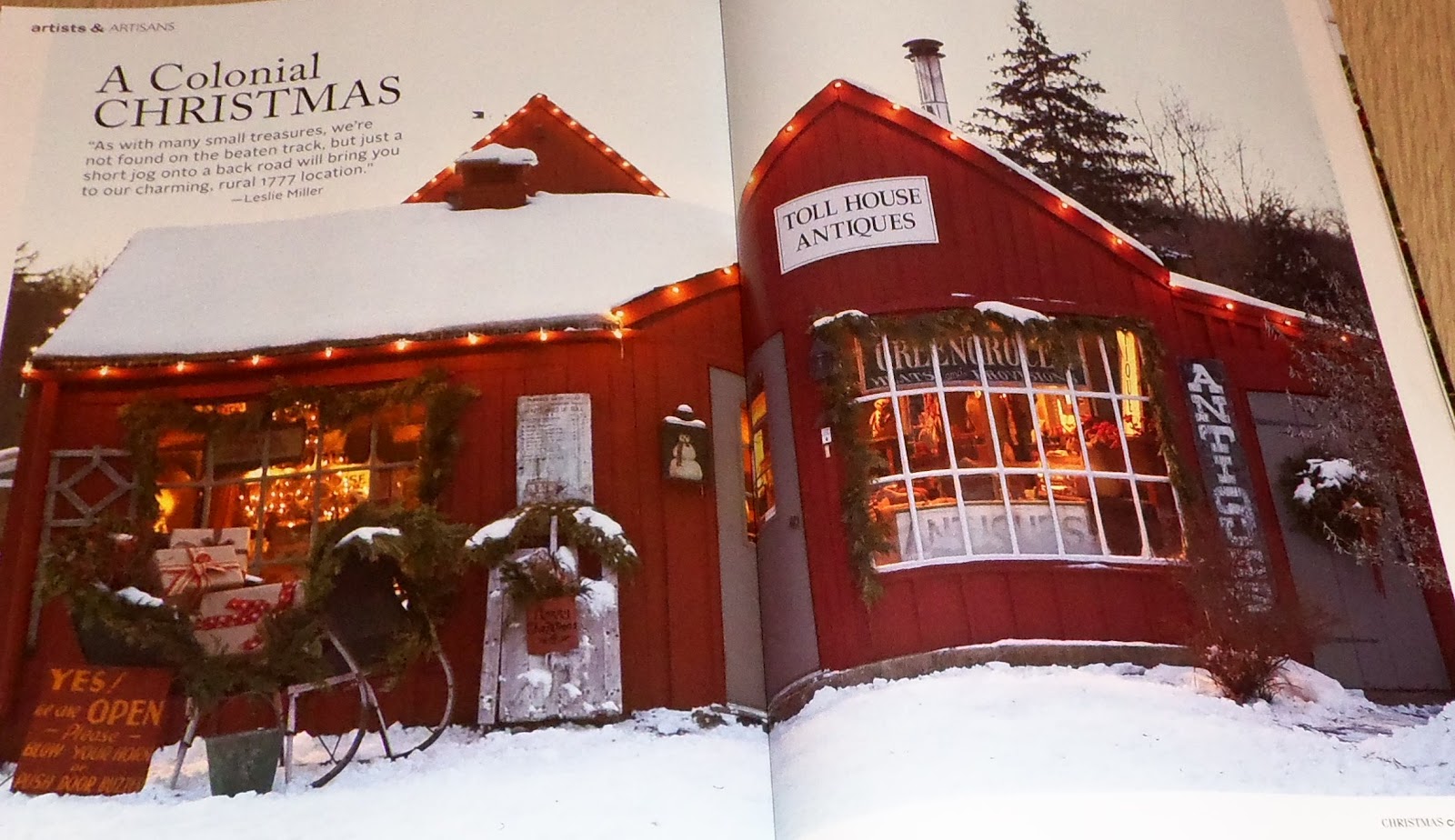 A DEBBIEDABBLE CHRISTMAS Review of Christmas Cottage Journal....