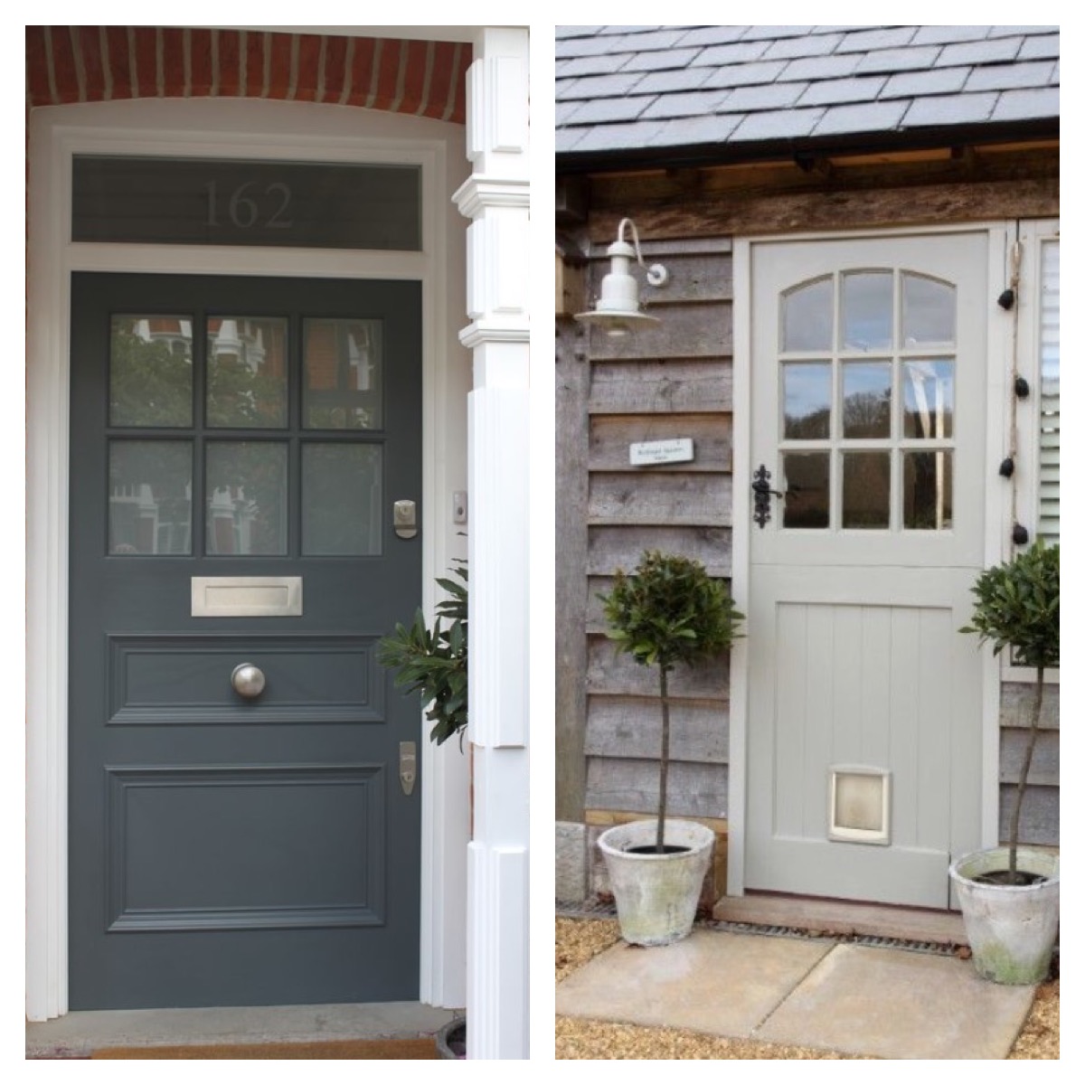Our New Four Pane Front Door - House by Hoff