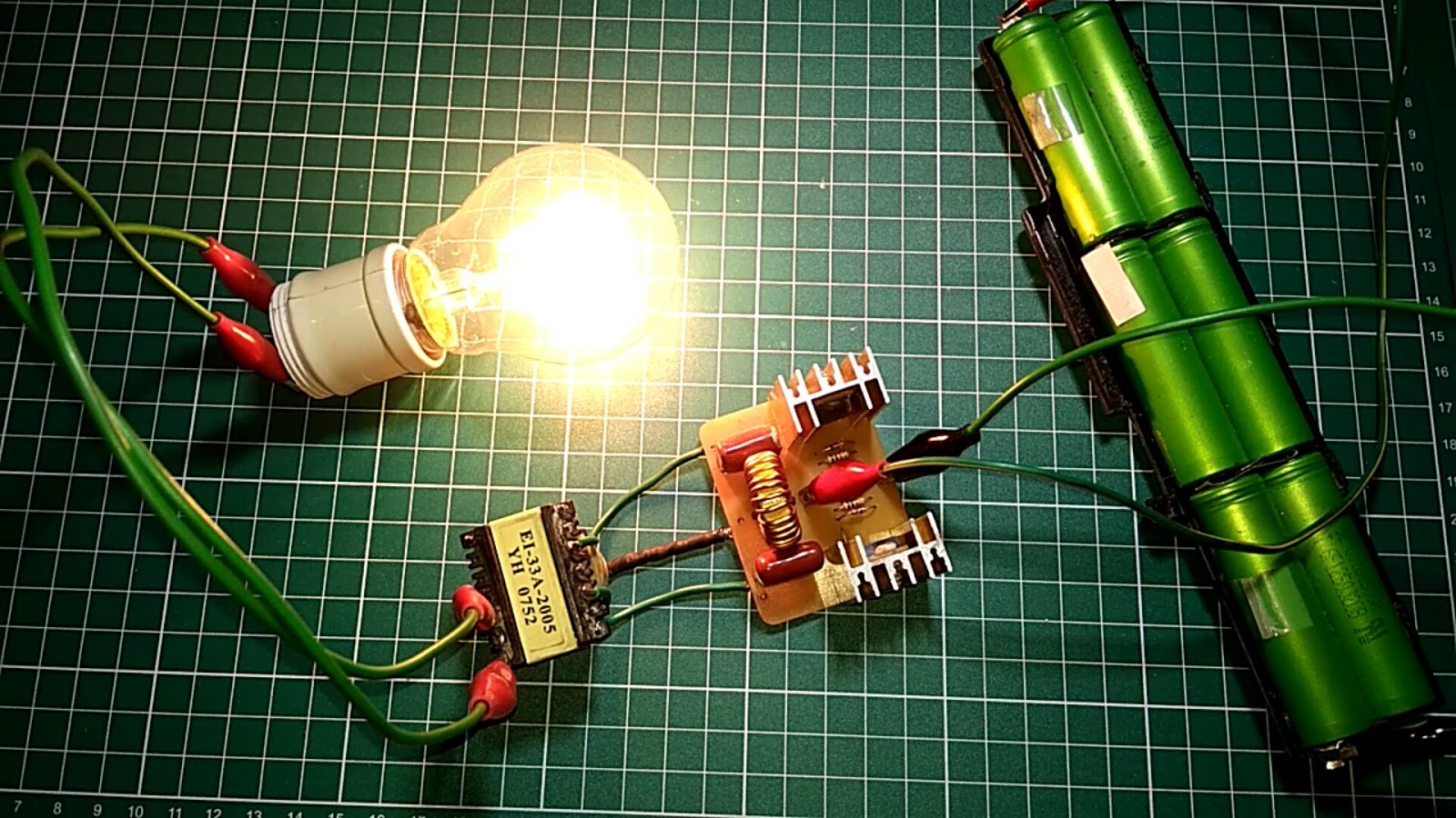 Membuat Inverter Sederhana Menggunakan Trafo ATX Simple