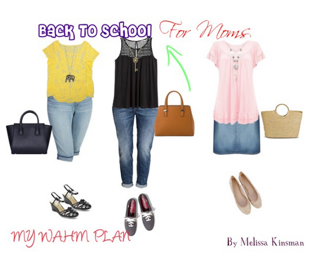 Back to school outfits for Moms