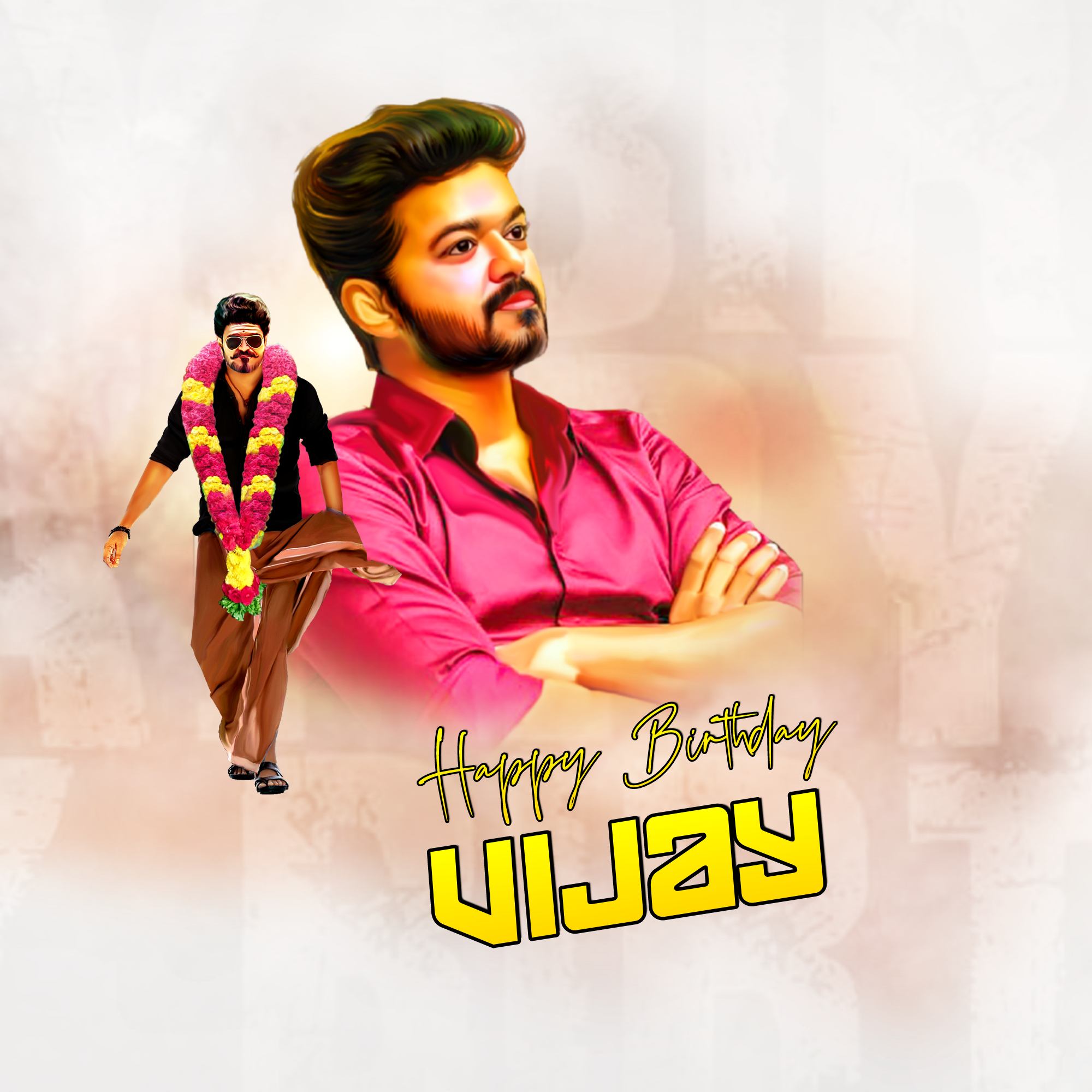 Vijay Thalapathy Birthday Banner Editing Photos Vijay Thalapathy