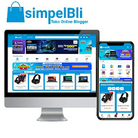 Website Toko Online SimpleBli Blogspot