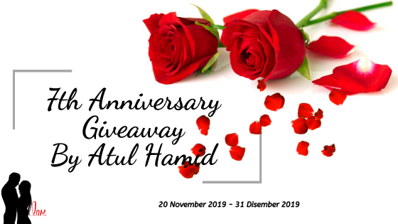 7th Anniversary Giveaway by Atul Hamid