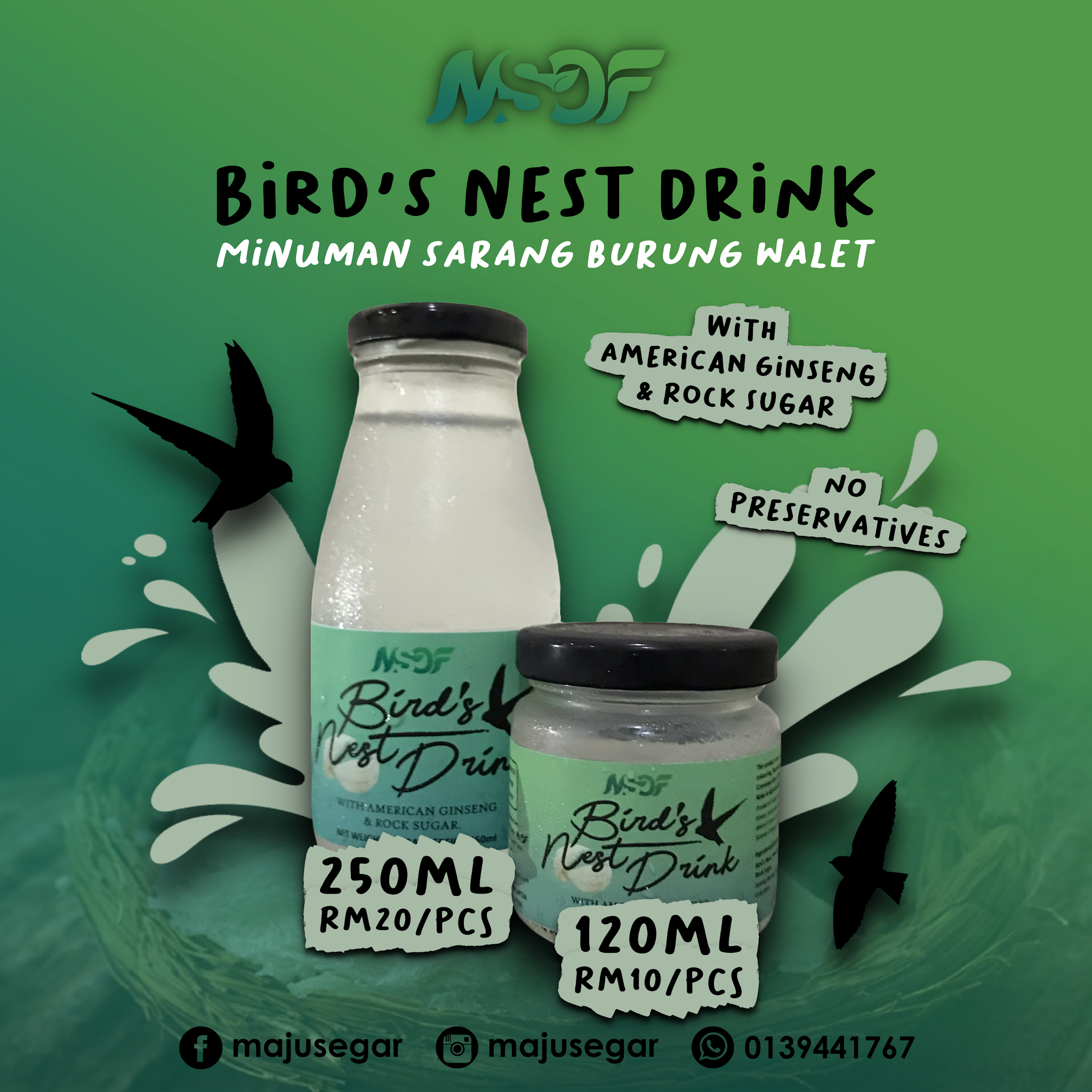 Bird's Nest Drink (250ml)