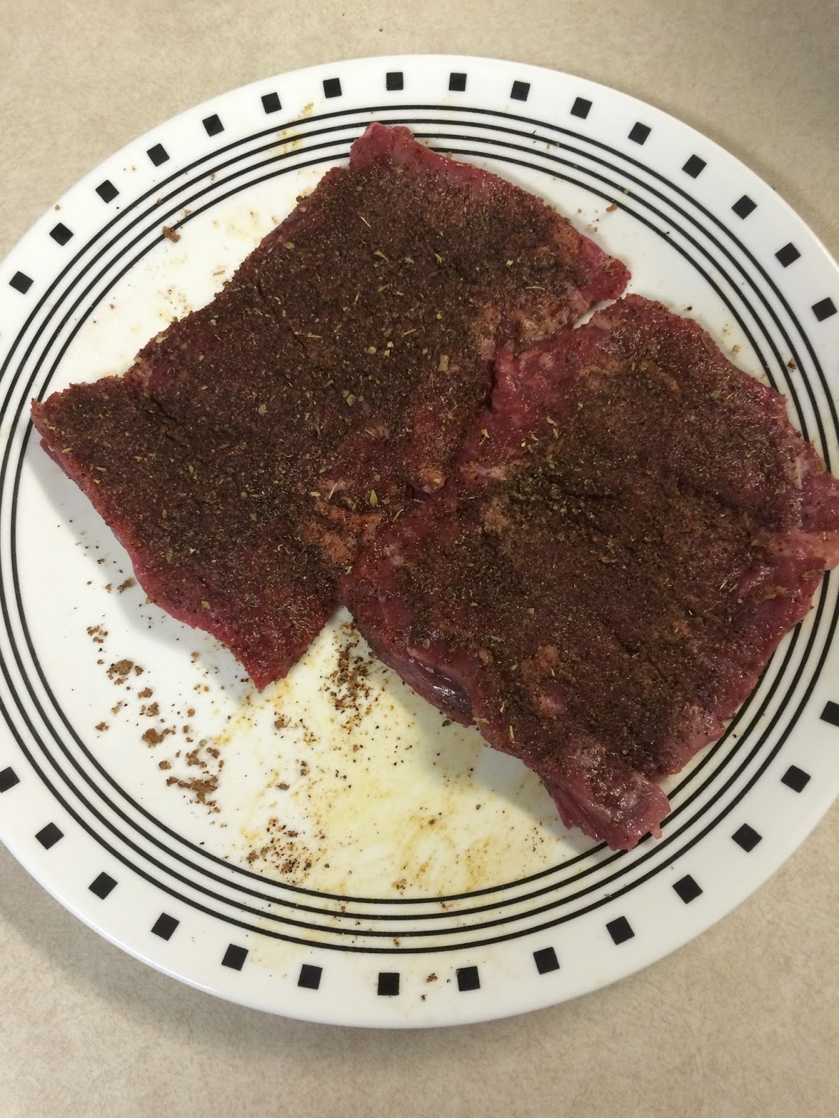 Mel Makes & Bakes ChiliRubbed Skirt Steak with Creamy Chili Sauce