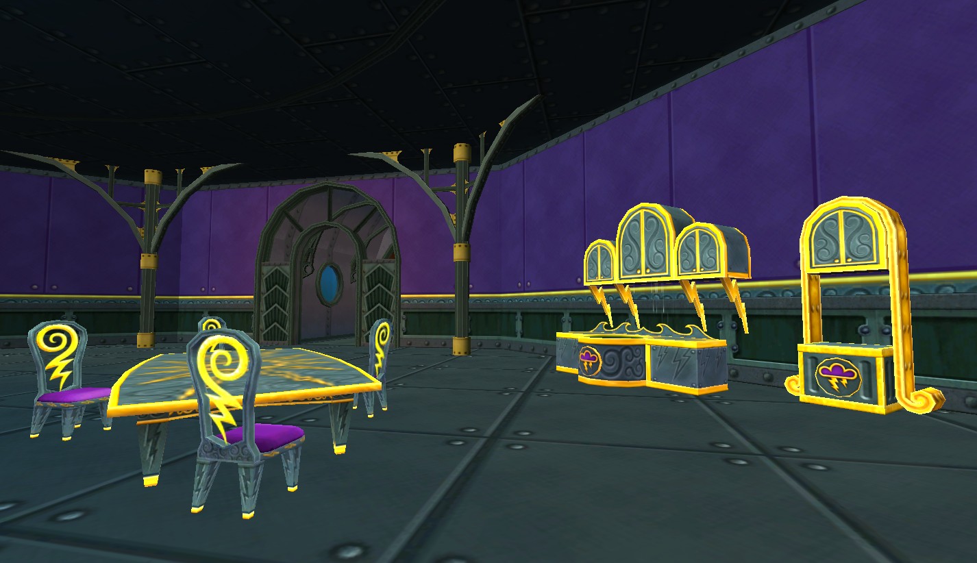 Stars of the Spiral New School Furniture from Wizard101!