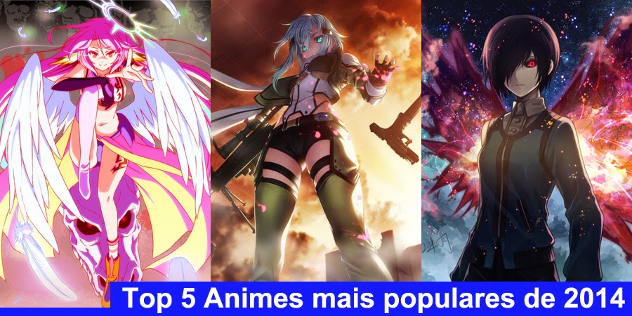 Top 5 Animes mais populares de 2014 - IntoxiAnime