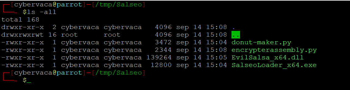 Donut: generador de shellcodes capaces de cargar assembly .NET en ...