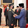 Presiden RI Joko Widodo, Lantik Jenderal TNI Andika Perkasa Sebagai Panglima TNI  