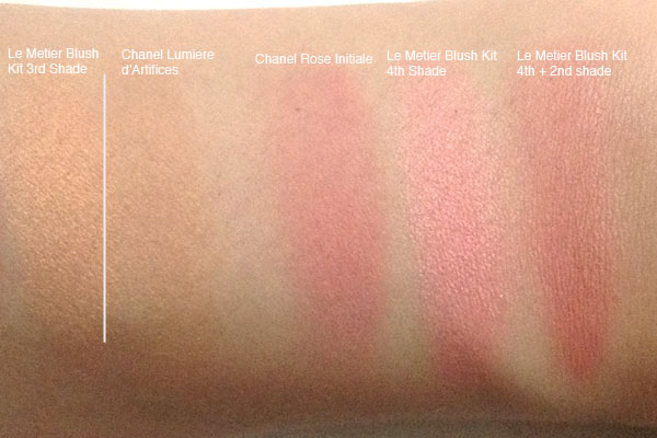 CHANEL Joues Contraste Blushes Swatches & Review, Natural light & direct  sunlight