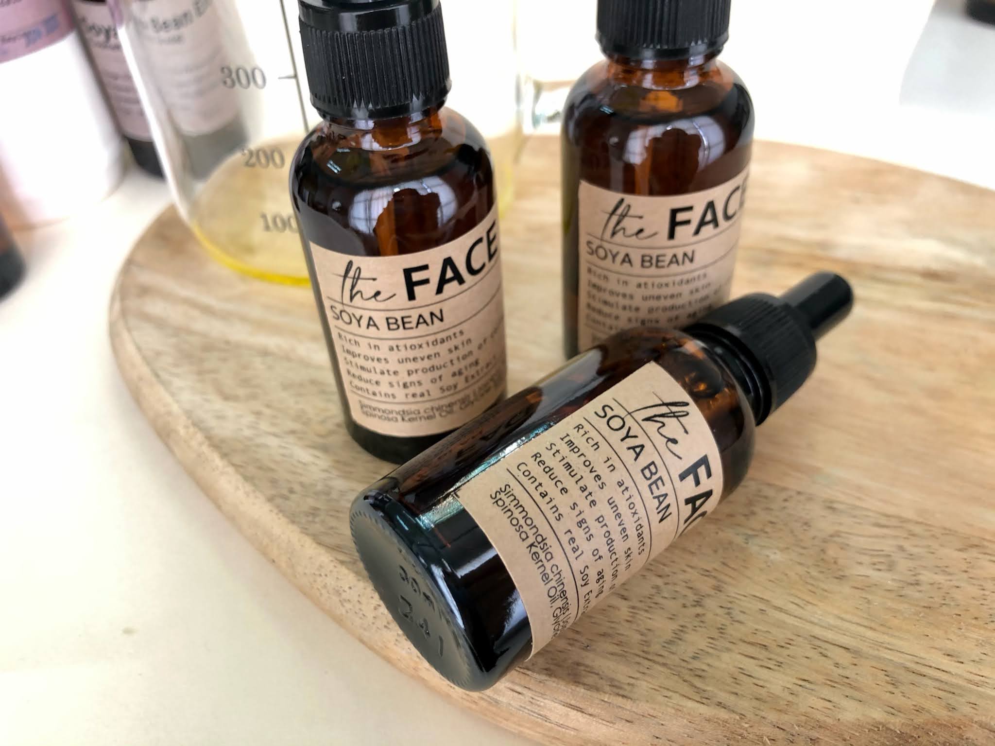 SoapLab Malaysia How To Make Soya Bean Face Oil With Collagen Booster