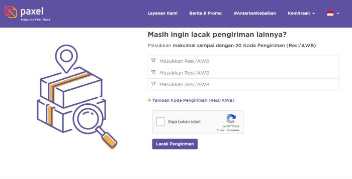 Paxel Cek Resi 2021 Paling Akurat Alhidamart Info Teknologi Dan Entertaiment