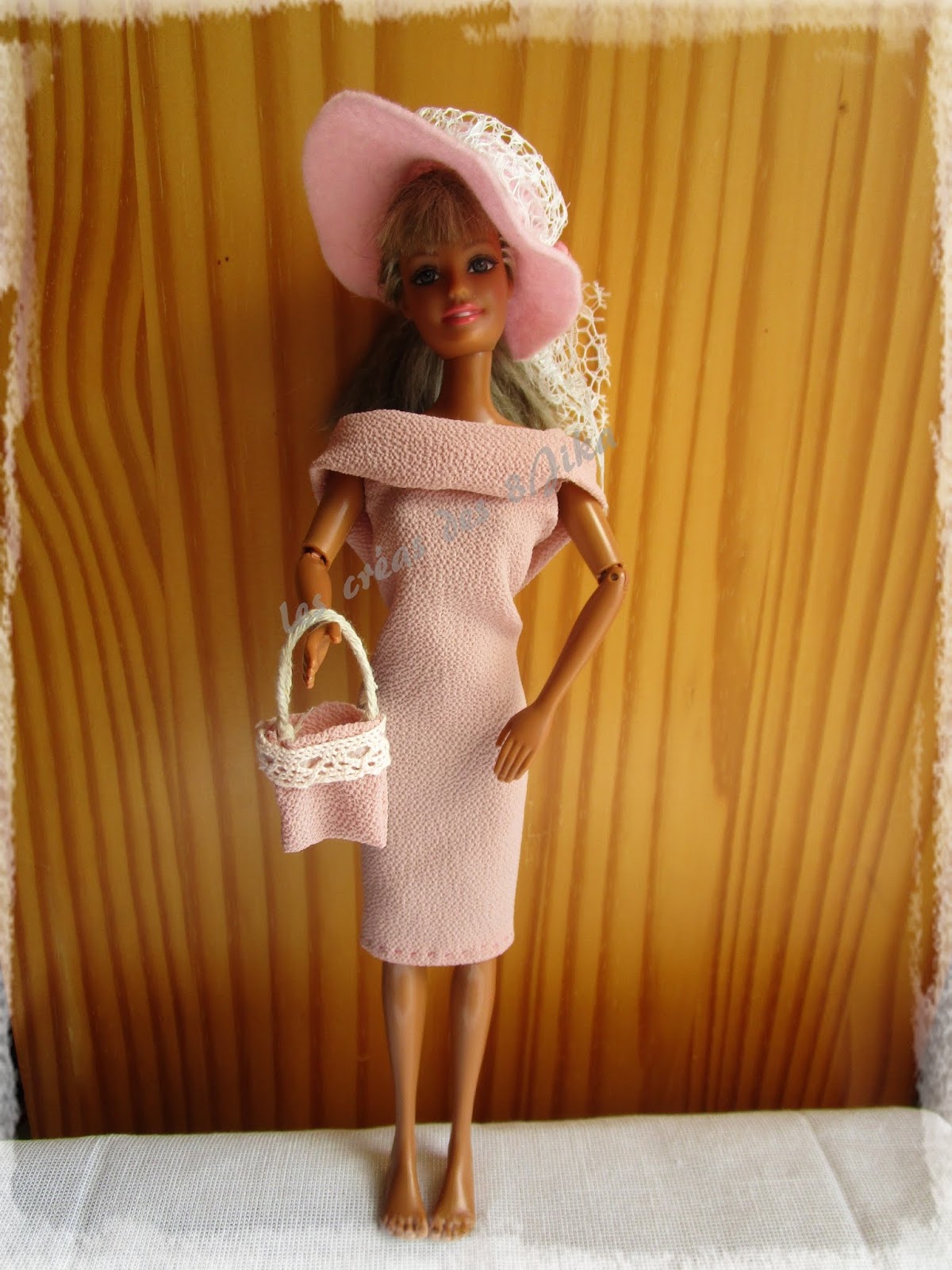 Robe gitane pour poupée Barbie (cousu main) 