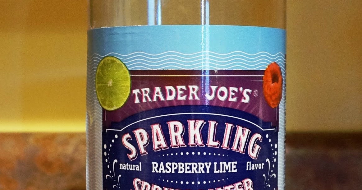Exploring Trader Joe's Trader Joe's Sparkling Raspberry Lime Spring Water