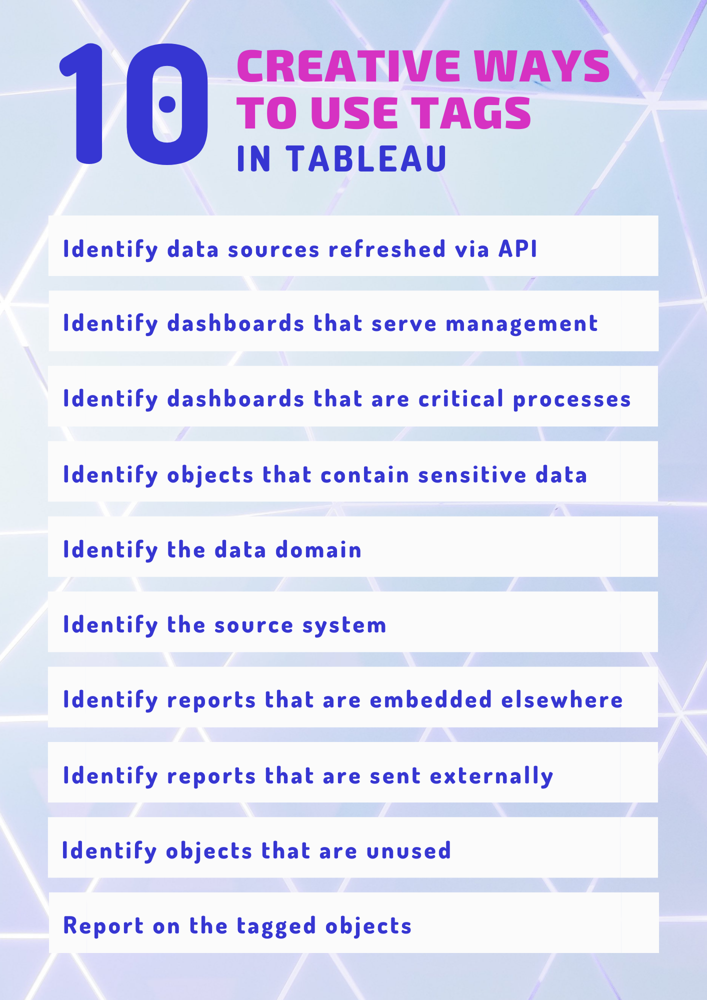 10 Creative Ways to Use Tags in Tableau Brandi Beals