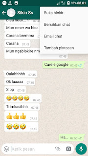 Cara Memblokir Kontak WhatsApp Cara Memblokir Kontak WhatsApp