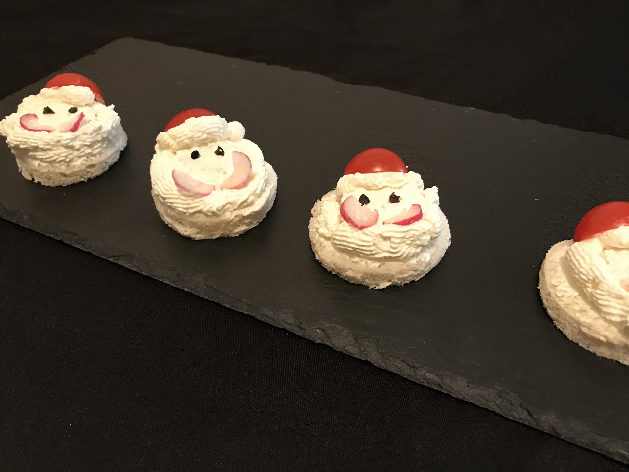 Mes Recettes Rapides Apéritif Noël Toast Père Noël