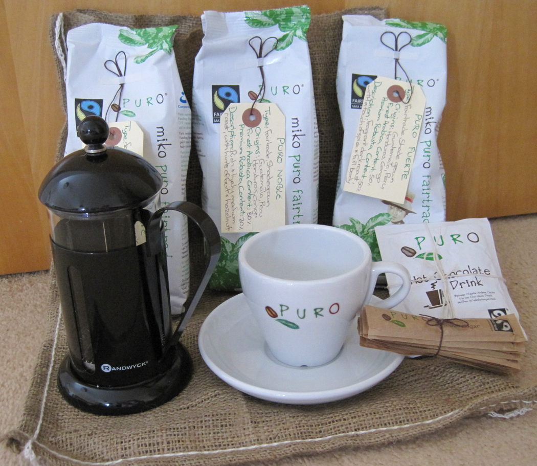 Attention all Coffee Lovers Puro Brand Fairtrade Coffee A Glug of Oil