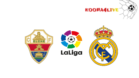 تفاصيل مباراة ريال مدريد و إلتشي